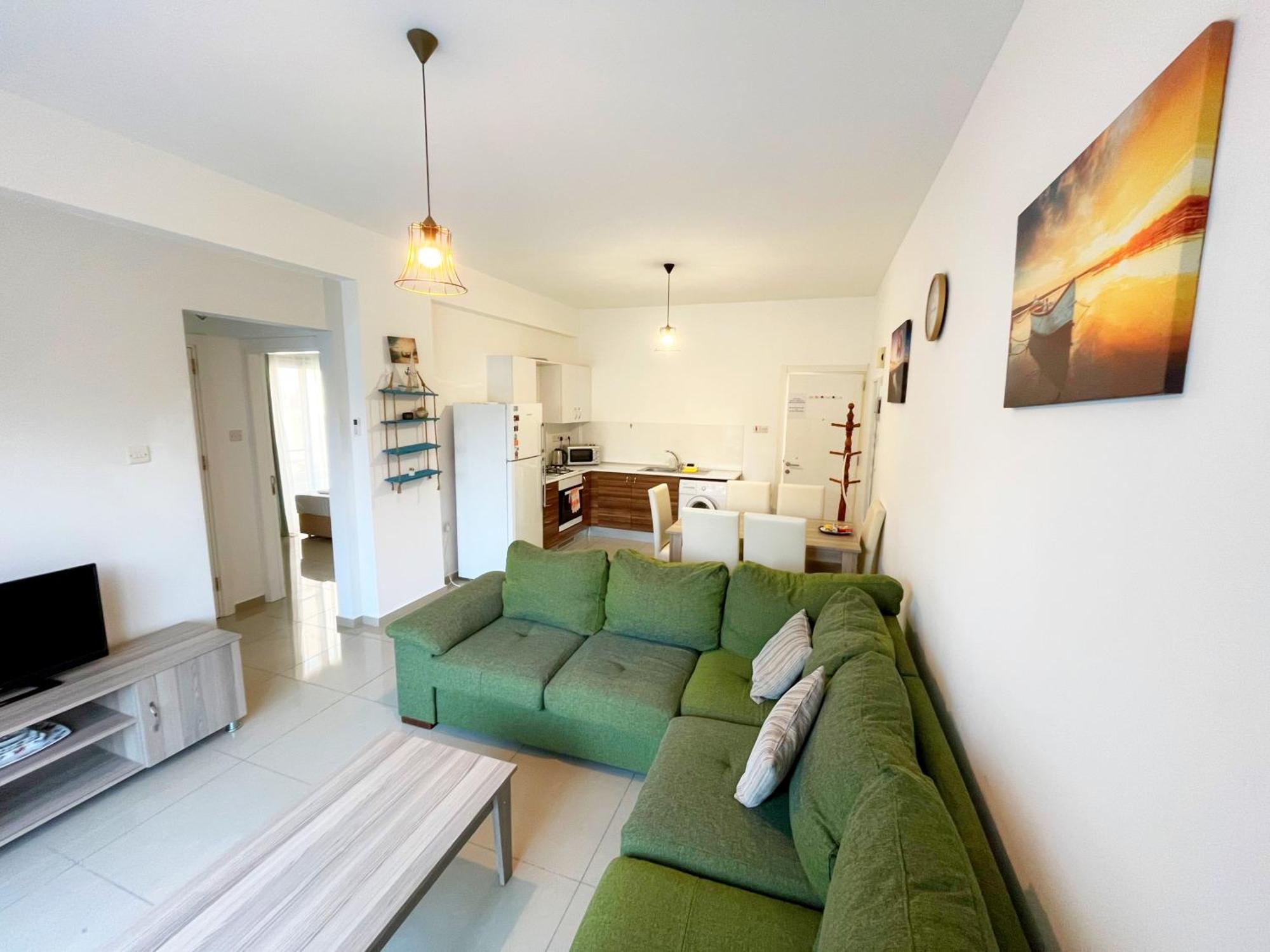 Quitet Two Bedroom Apartment With Private Garden Lukomorye D2 Karavas  ภายนอก รูปภาพ